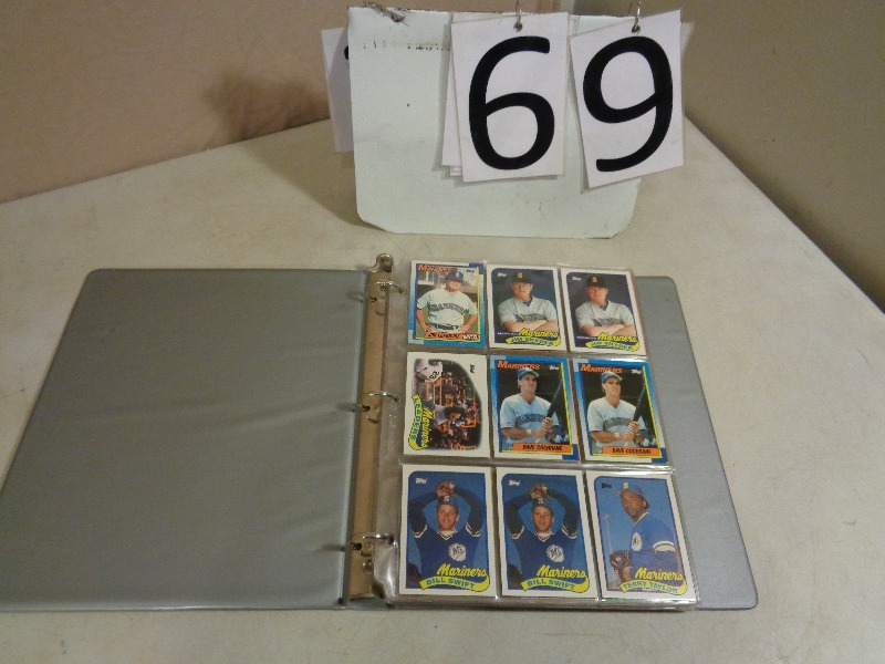 lot 69 image: Album of Baseball Cards