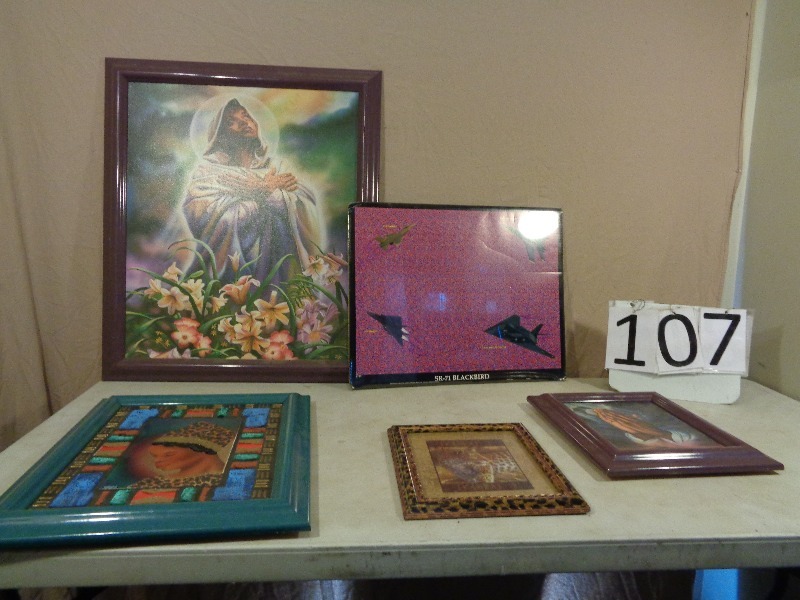 lot 107 image: Pictures  Paintings