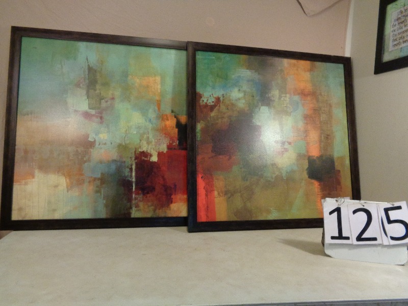 lot 125 image: Framed Paintings