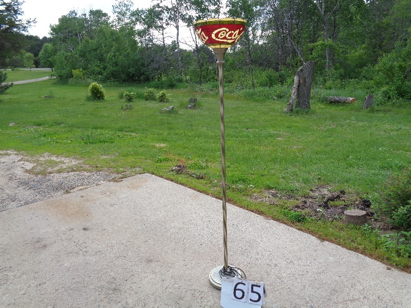 lot 65 image: Coca Cola Lamp