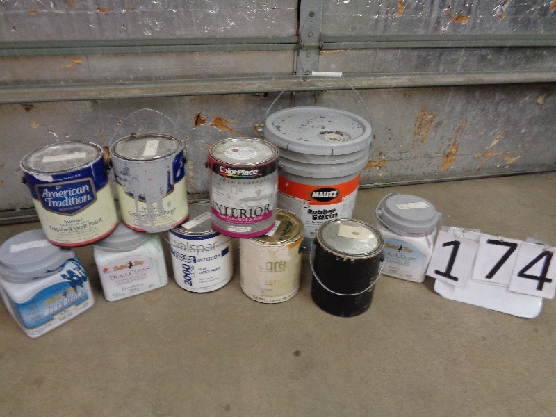 lot 174 image: Assorted Paint