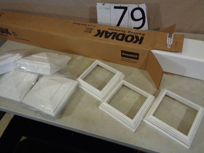 lot 79 image: PVC Railing Parts