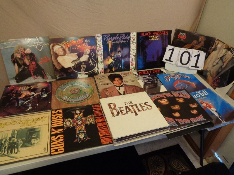 lot 101 image: Vinyl Records