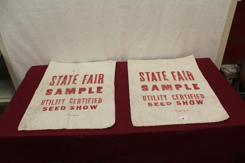 Vintage State Fair Sample Seed Bag