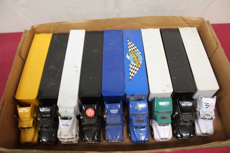 Lot of Toy Semis