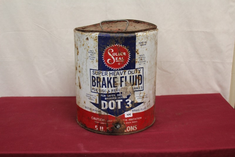 Vintage Brake Fluid Container