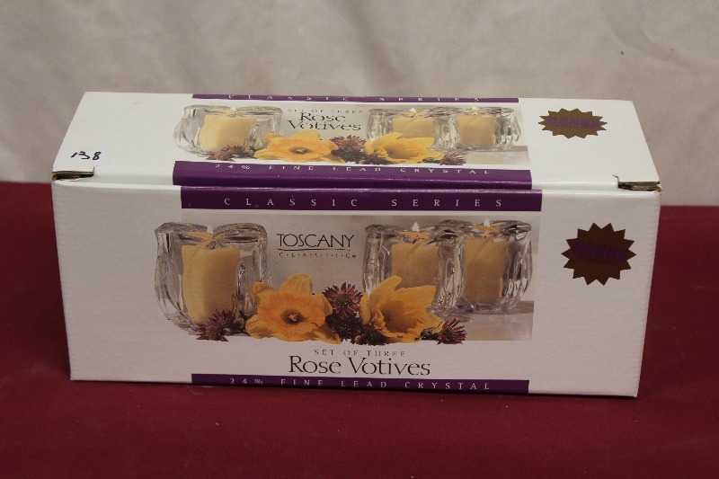 Set of Rose Votives