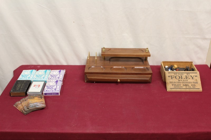 Lot of Cards, Marbles, and Dominoes