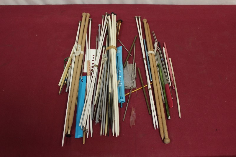 Lot of Craft Needles and Hooks