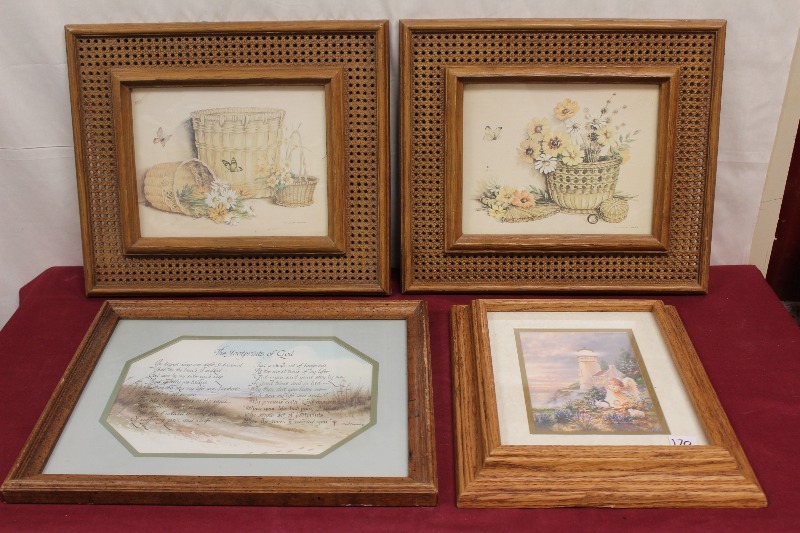 Lot of Wooden Picture Frames