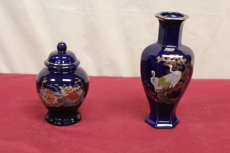 Matching Pair of Decorative Containers