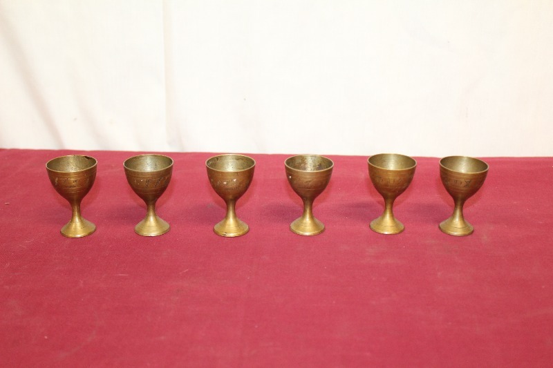Lot of Brass Cups