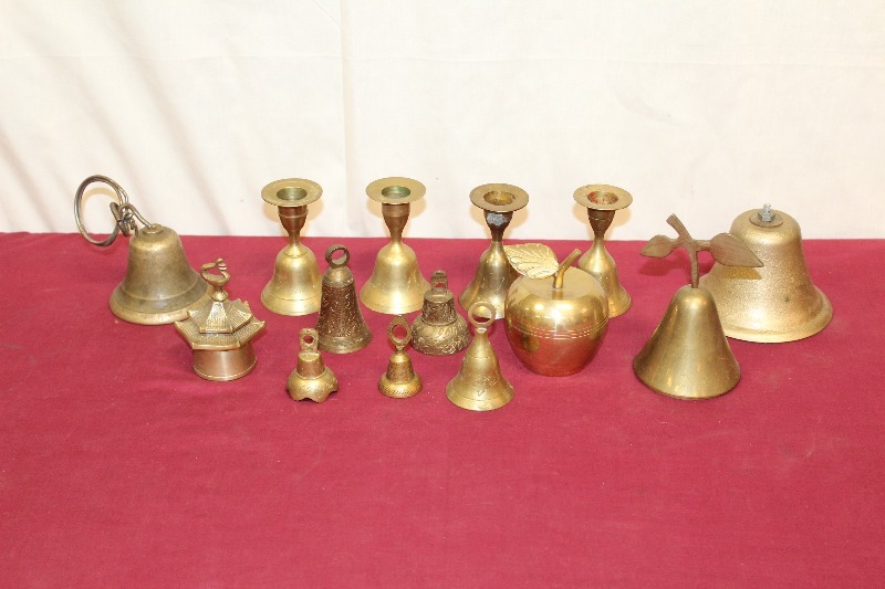 Lot of Brass Bells