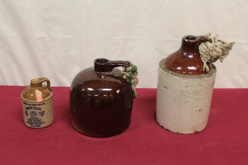 Lot of Pottery Jugs