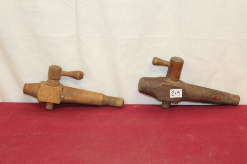 Pair of Barrel Spigots
