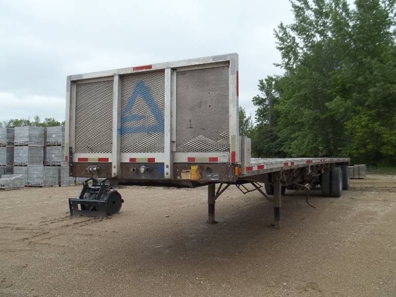 1996 Fruehauf 48 Flatbed Trailer