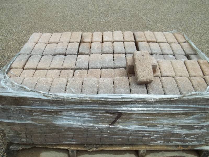 Old World Cobble Paver 6x3 TanUmber