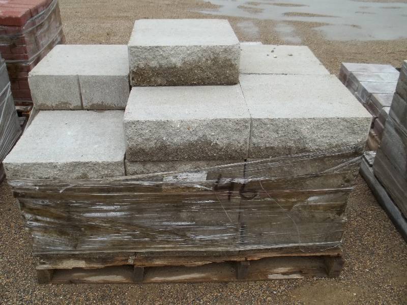 6 Step Block Gray 6Hx16Wx16D, qty 24, pallet weight 2882.