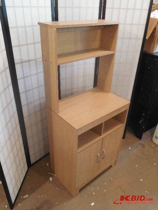 lot 24-COPY image: NEW - alcove Microwave Stand