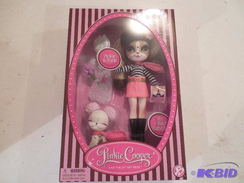 lot 4 image: NEW- Pinkie Cooper Dolls - 6 ct Case