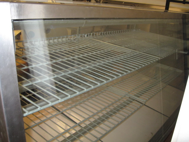 Lighted Glass Cooler, 3 shelf  Display Case