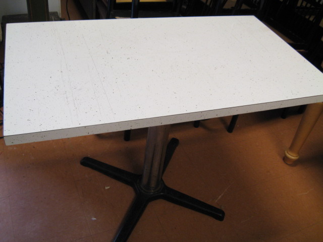 Two  Heavy Duty Commercial Restaurant Tables 2 Foot  X  3  Foot 6 inches
