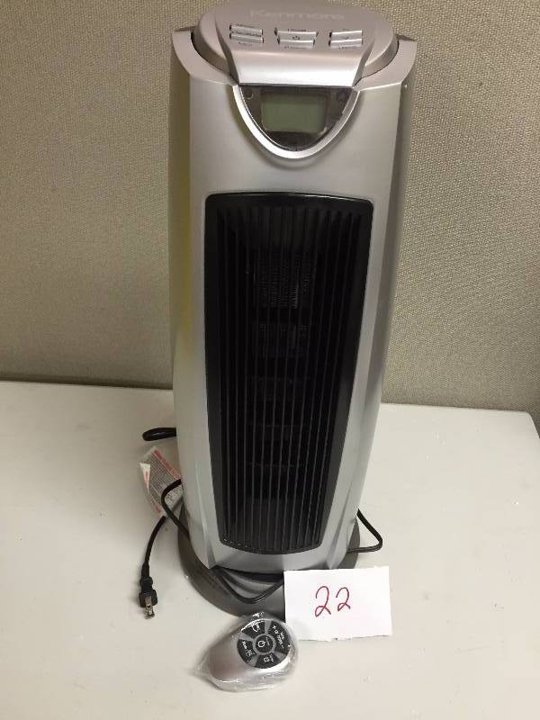 lot 22 image: Kenmore  Oscillating Tower Heater