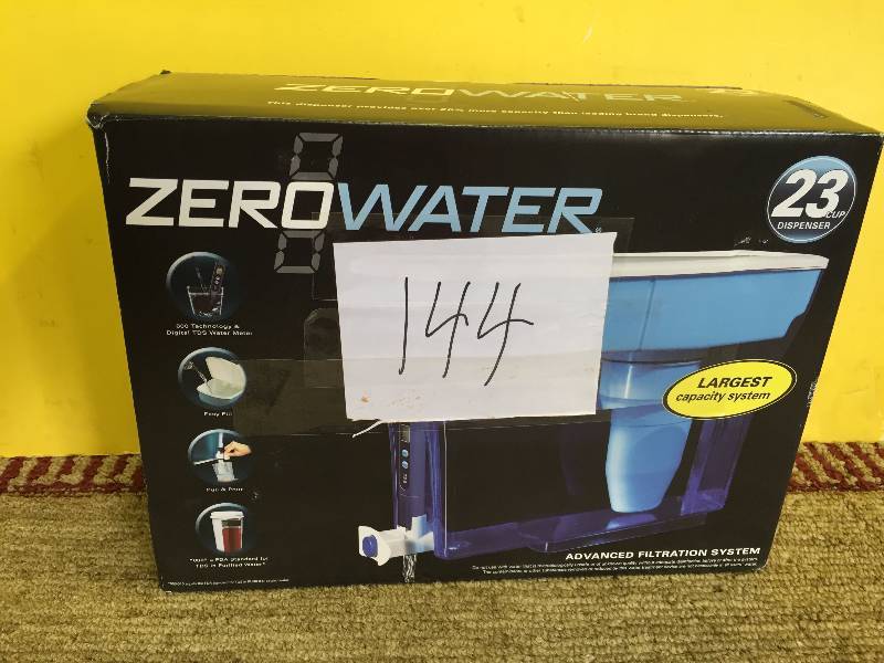 lot 144 image: Zero Water Filtration System