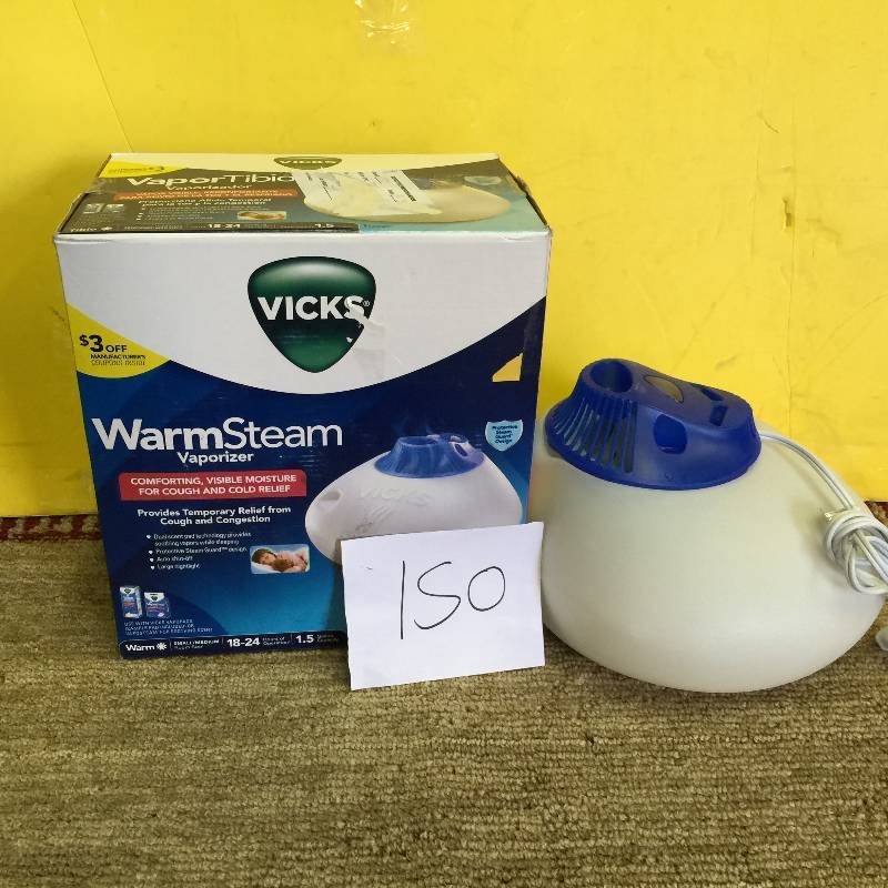 lot 150 image: Warm Steam Vaporizer
