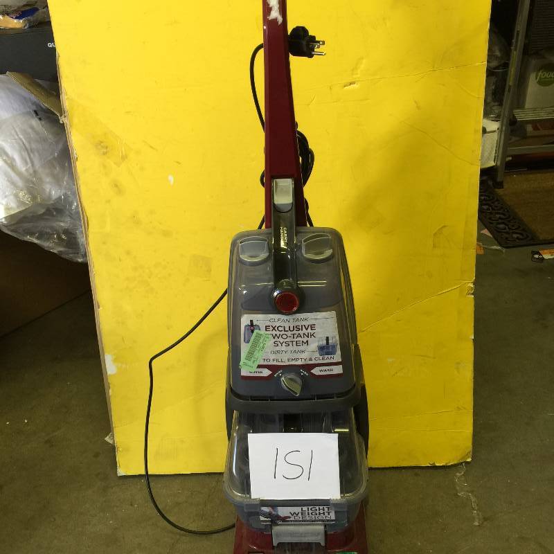 lot 151 image: Hoover Carpet Washer