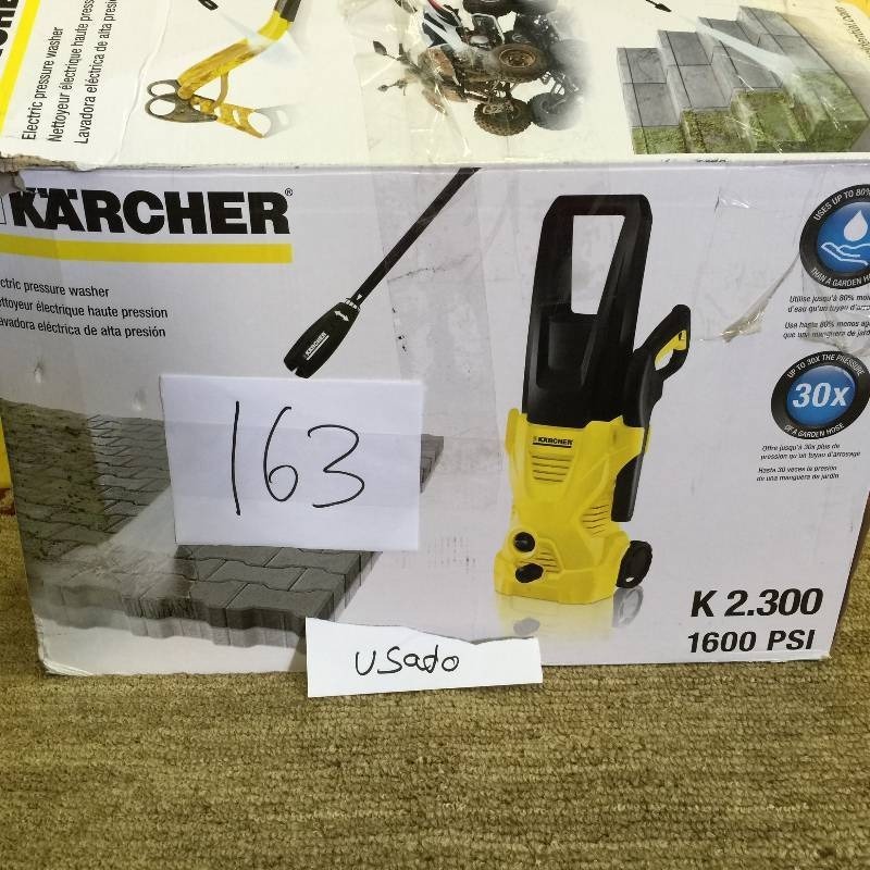 lot 163 image: Karcher Preassure Washer 1600 PSI