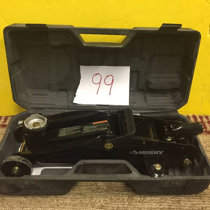 lot 99 image: Husky 2 Ton Hydraulic Profile Jack