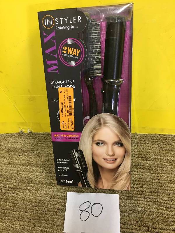 lot 80 image: In Styler Rotating Iron