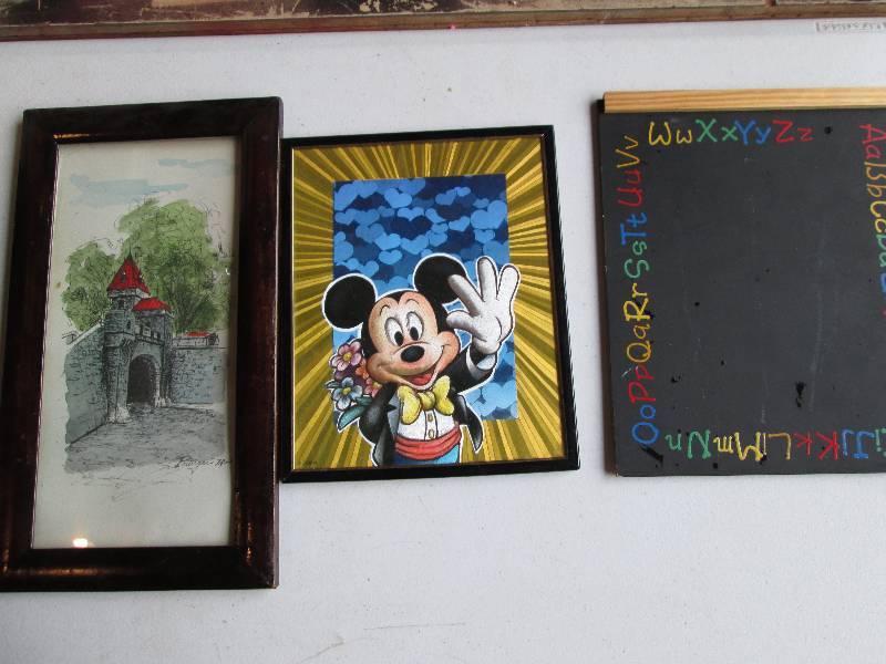 Mickey Mouse and other art...