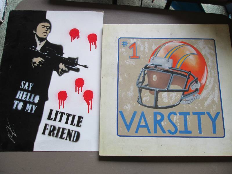 Football and Mob art...