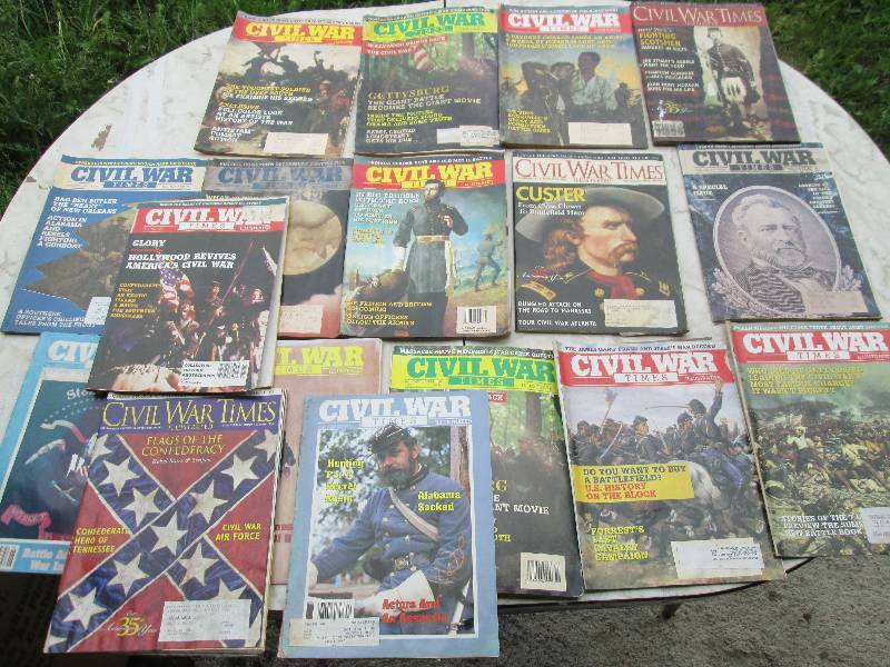 Lot of Civil War magazines...