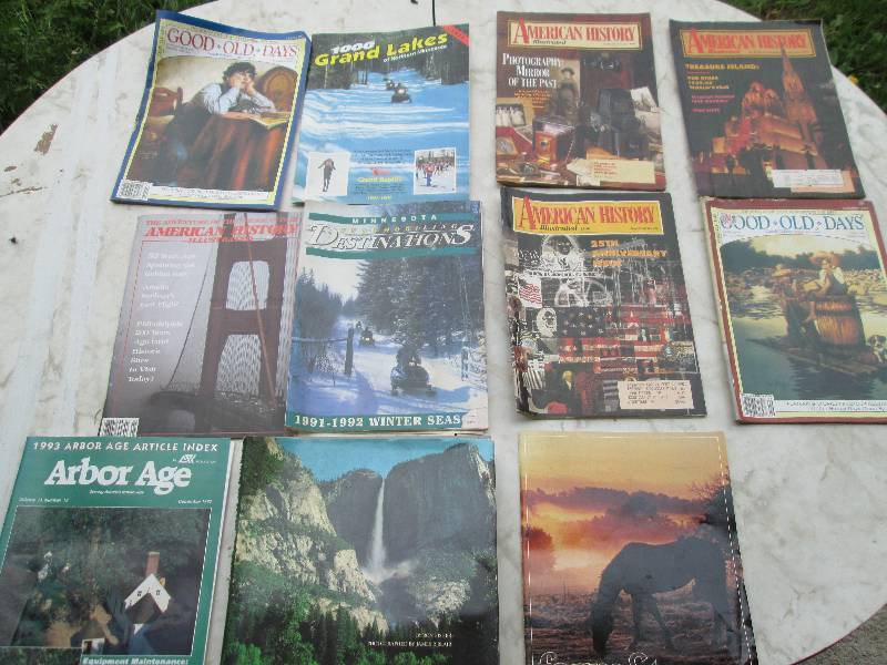 Lot of Historey magazines...