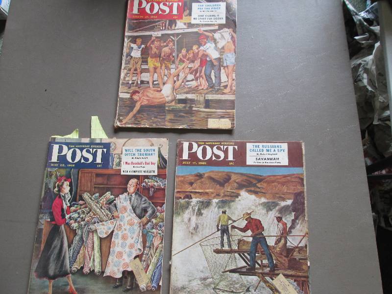 Vintage Post Magazines 1948 and 194...