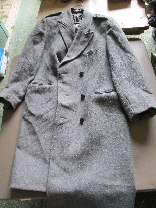 Long grey coat...