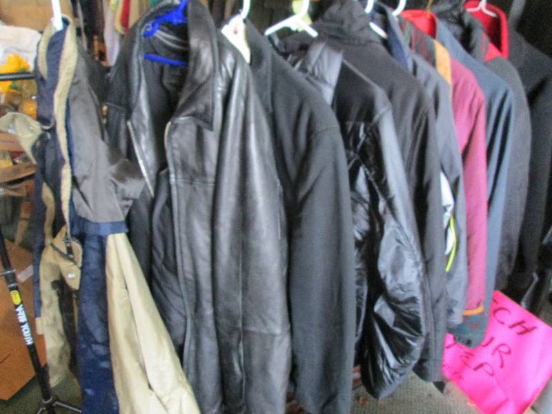 Lot of assorted coats...