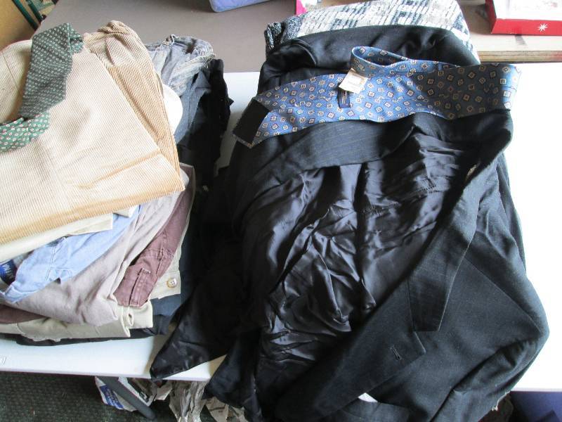 Lot of mens clothing...