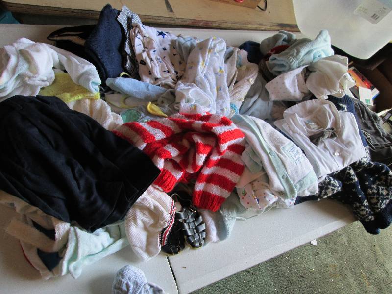 Lot of kids clothing...