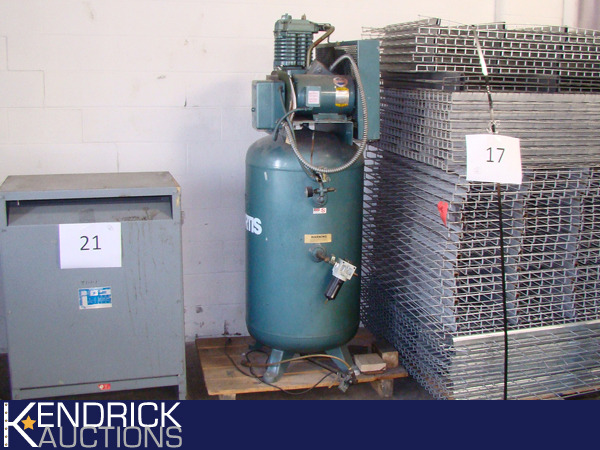 Baldor 5 hp Curtis Air Compressor