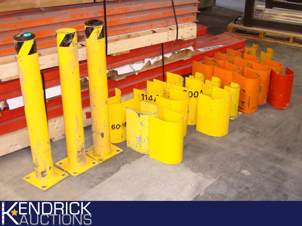 Assortment of Pallet Rack Upright Protectors