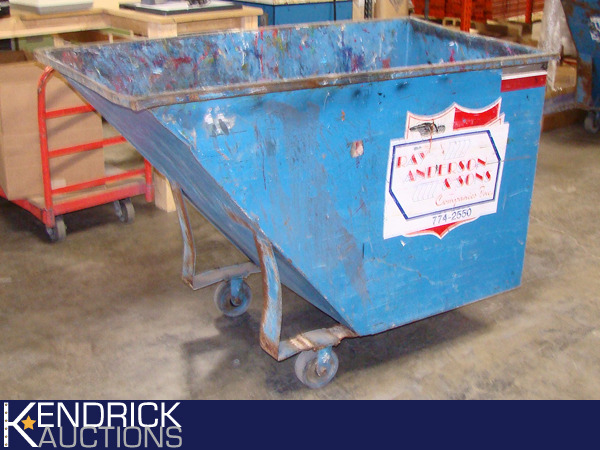 Steel Dumpster Cart