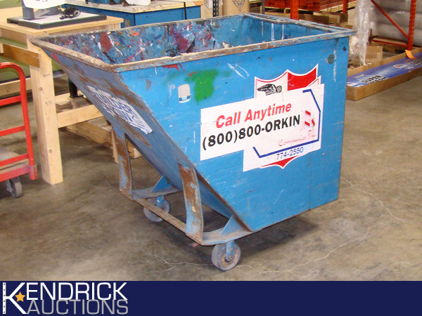Steel Dumpster Cart