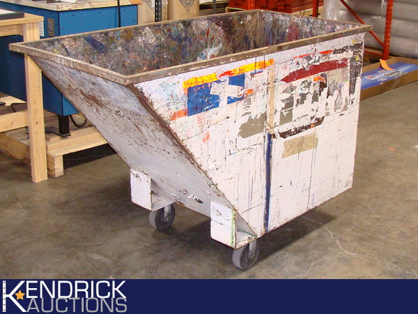 Steel Dumpster Cart