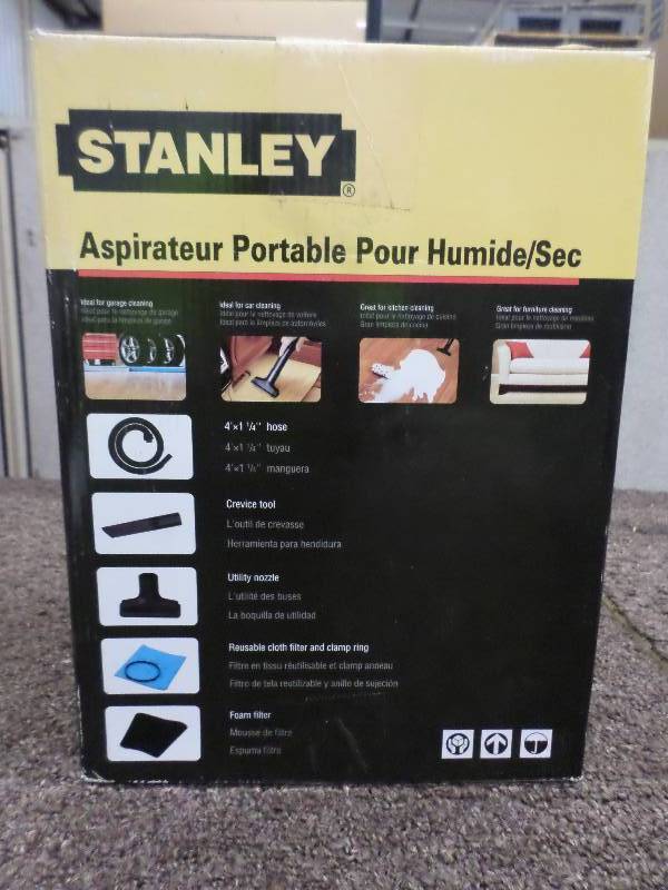 New Unused Stanley 1-Gallon 1.5HP W...