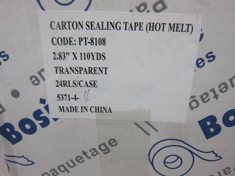 Carton Sealing Tape (Hot Melt)