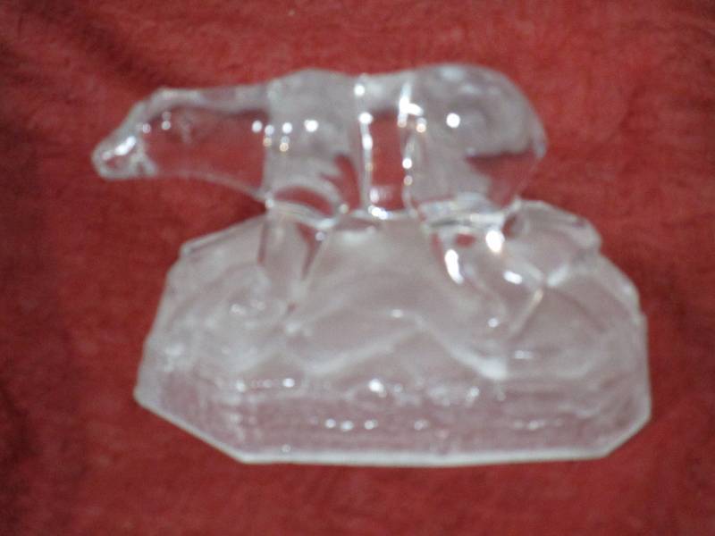 Glass Polar Bear